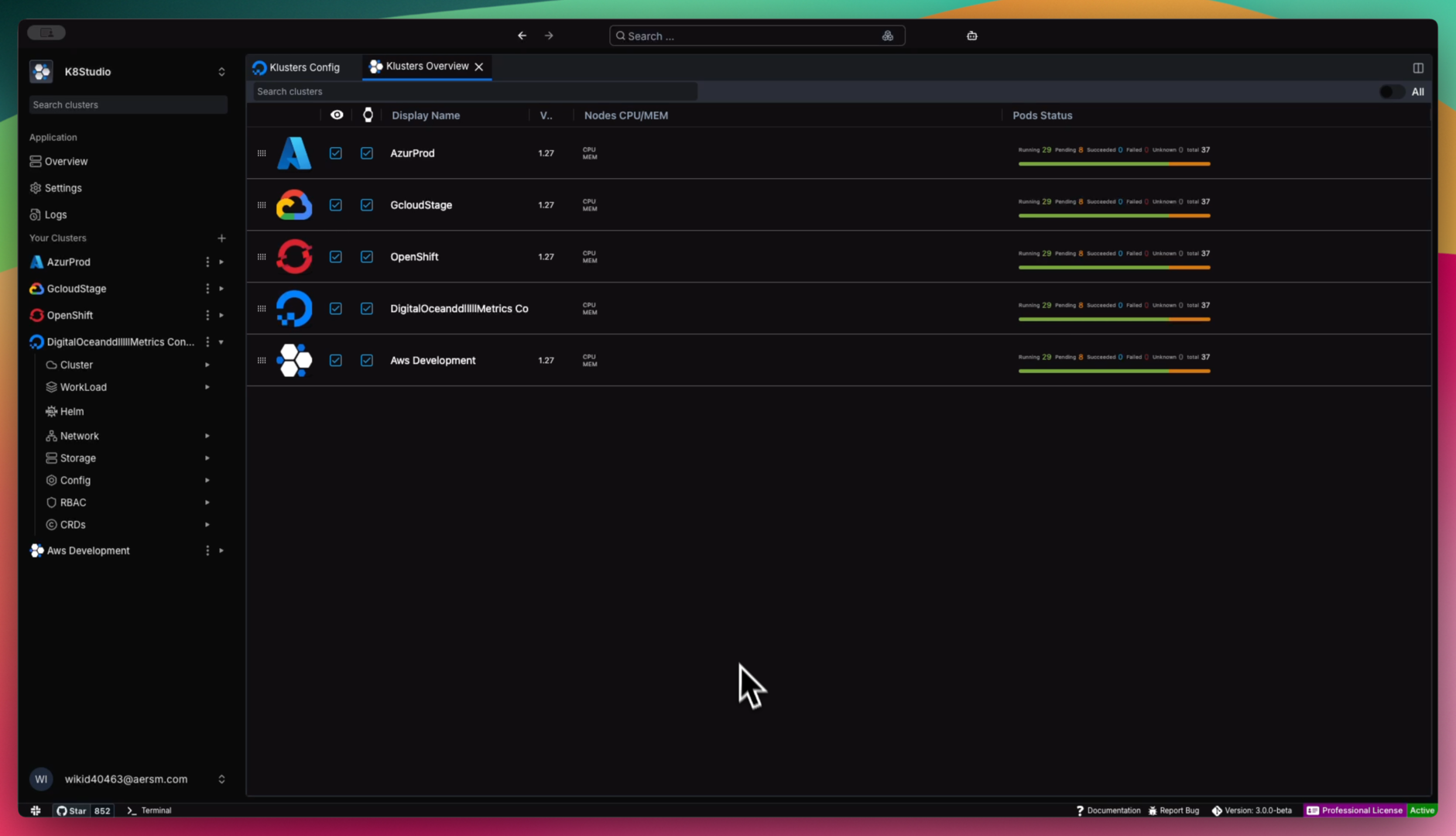 Cluster Overview