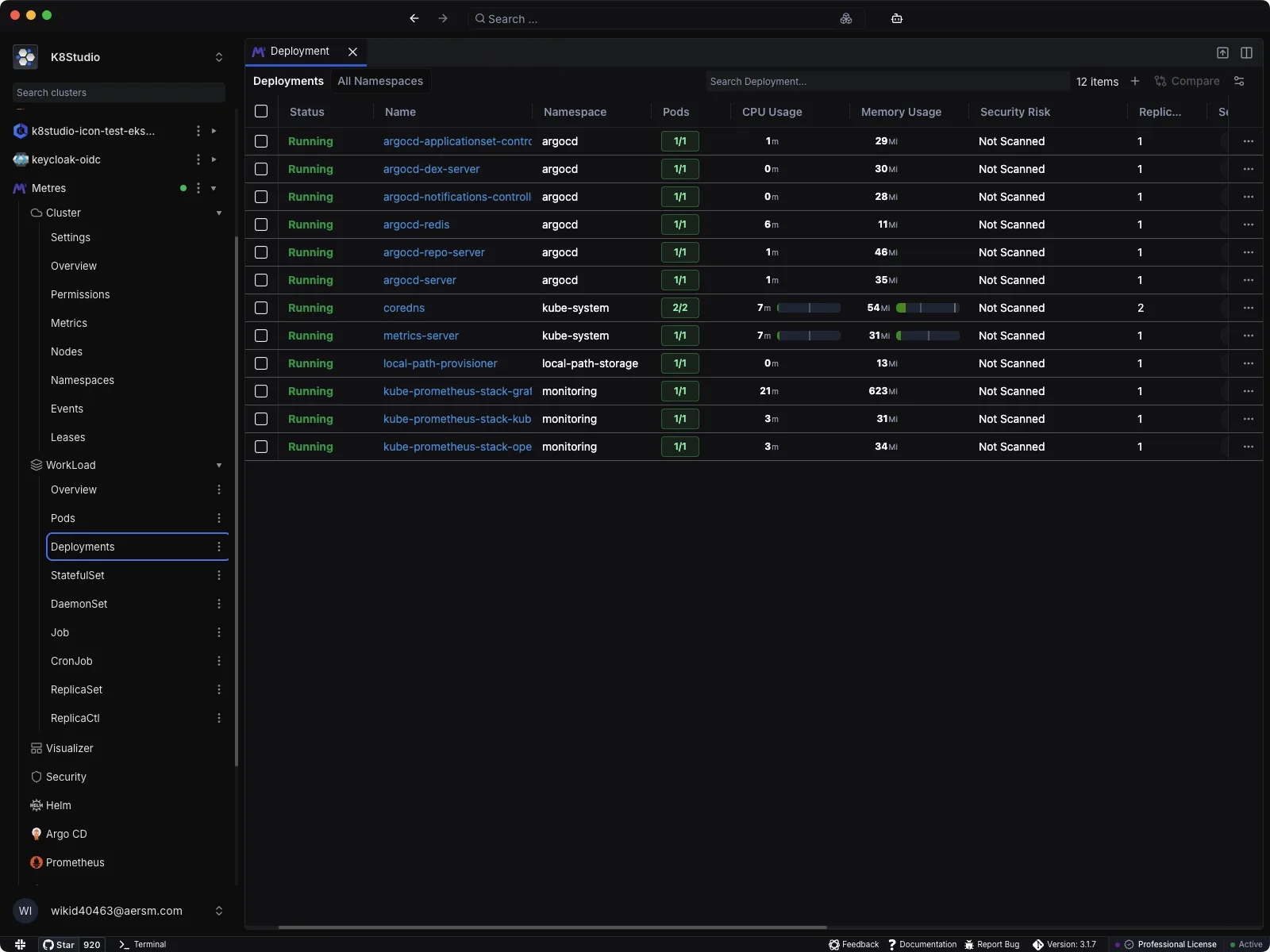 K8Studio Grid View