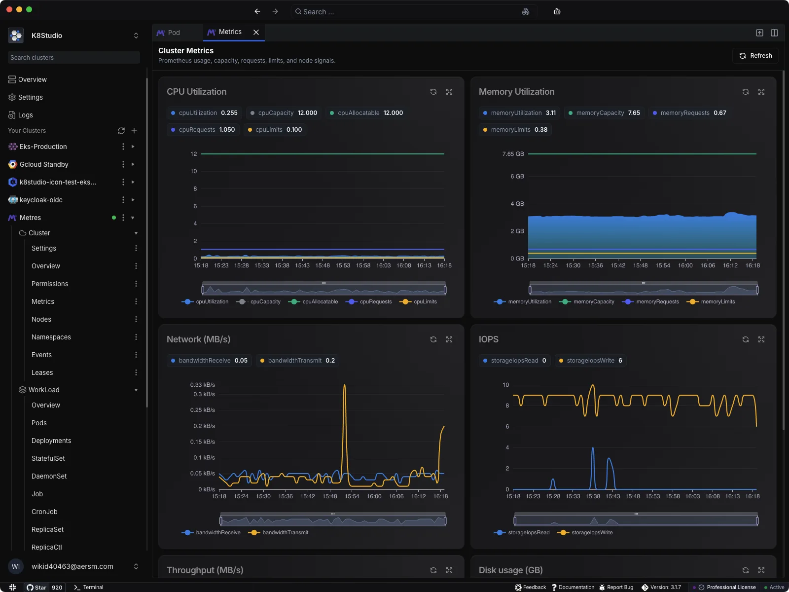 K8Studio Cluster Manager