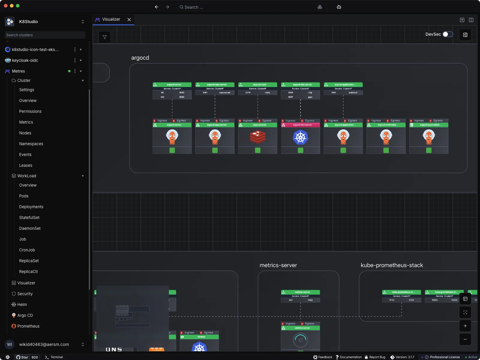 K8Studio CloudMaps