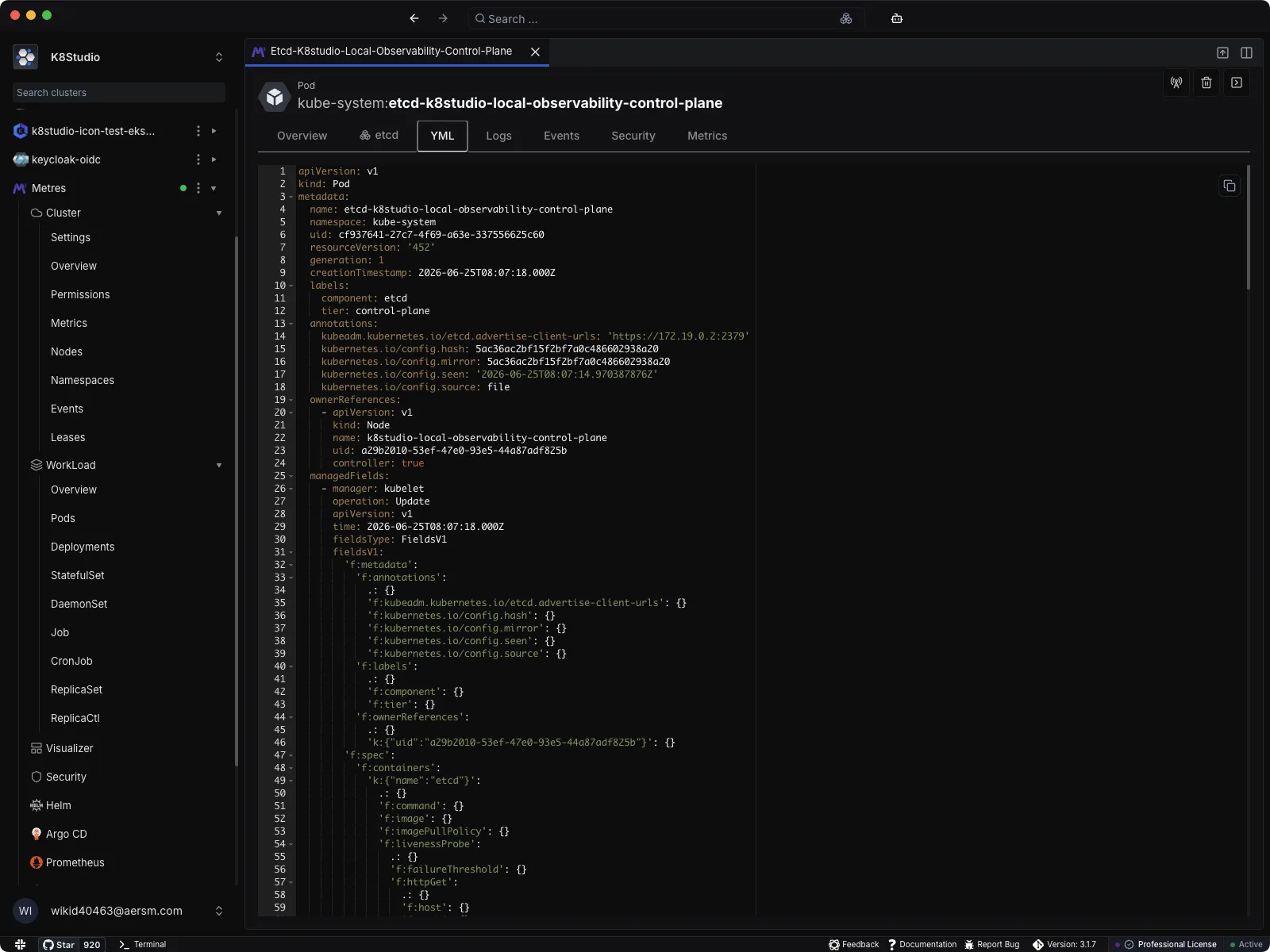 K8Studio YML Editor