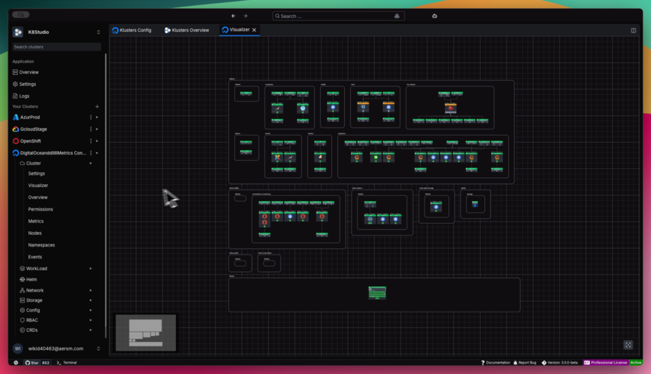 K8Studio CloudMaps