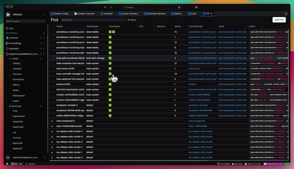 K8Studio Grid View